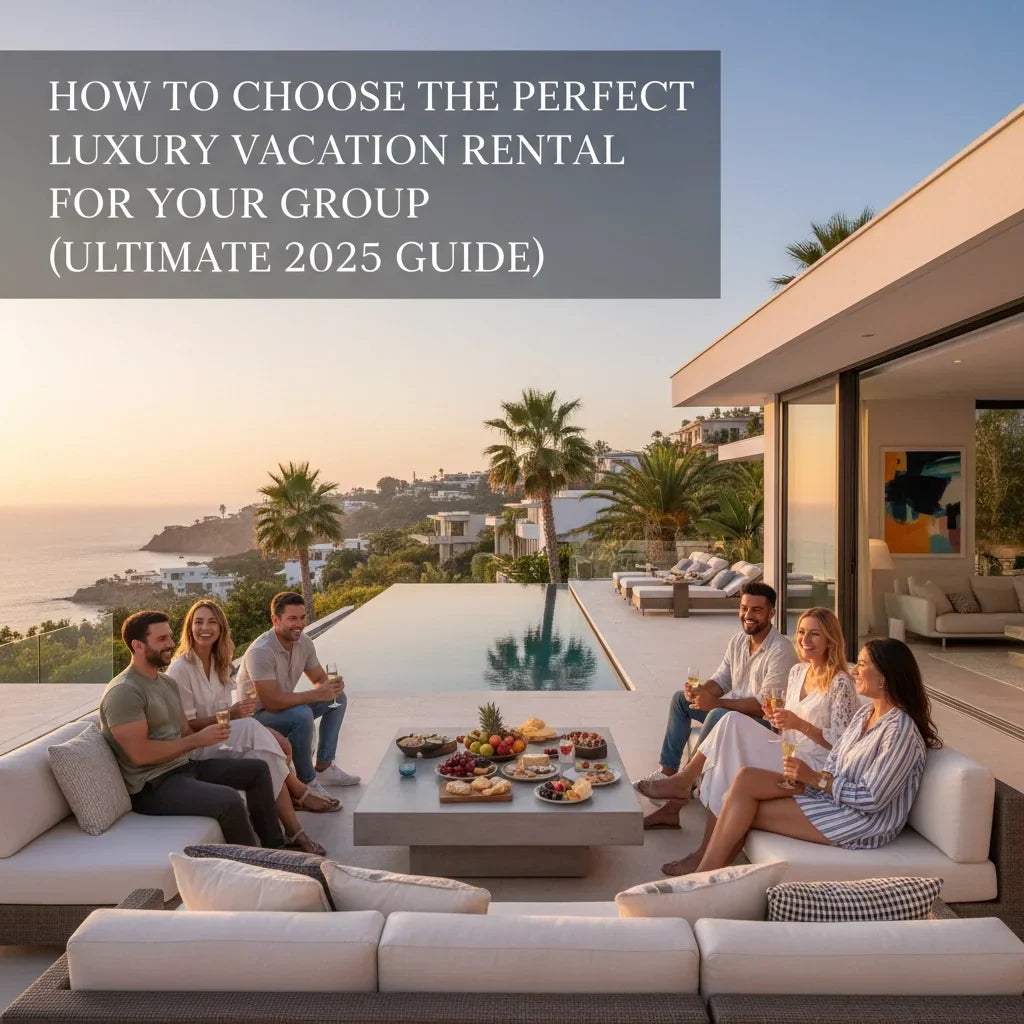 How to Choose the Perfect Luxury Vacation Rental for Large Groups